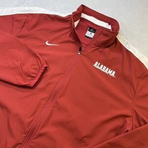 Nike Alabama Crimson Tide Storm-FIT Jacket Red Full Zip Mens Large